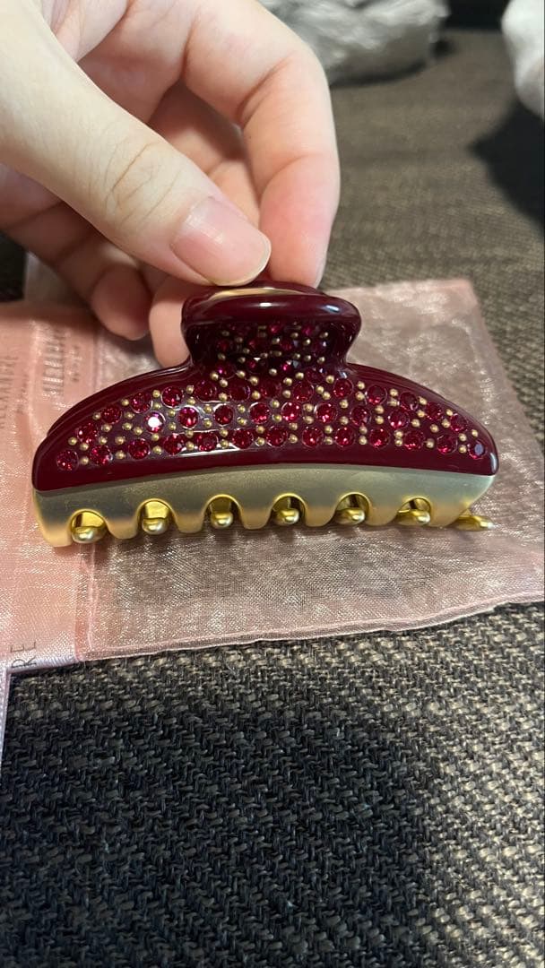 Alexandre de Paris Mクリップ(ボルドー)