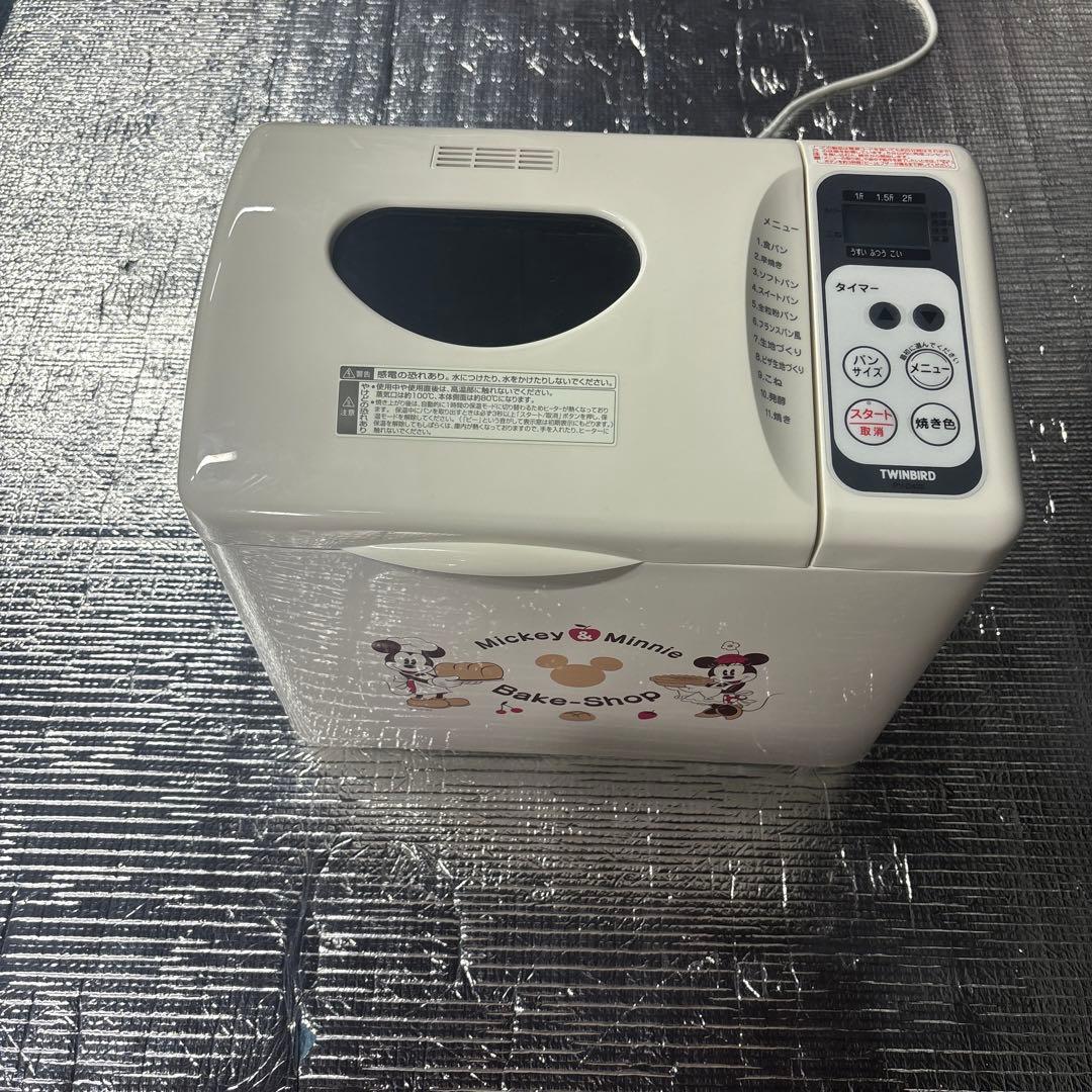 ミッキー&ミニー ホームベーカリー　ツインバード　PY-D４３２