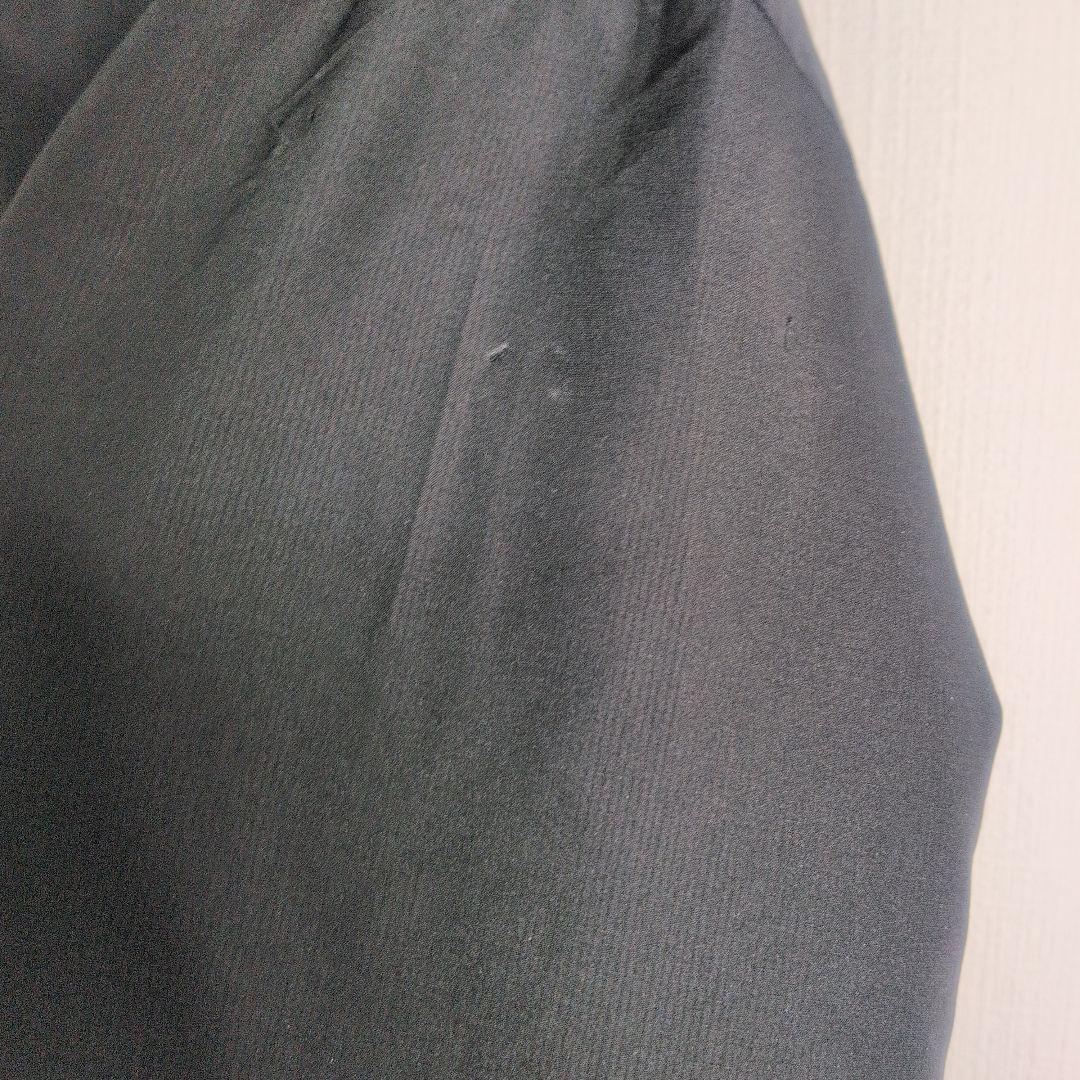 90s イヴサンローラン 刺繍 ナイロンジャケット ブラック L