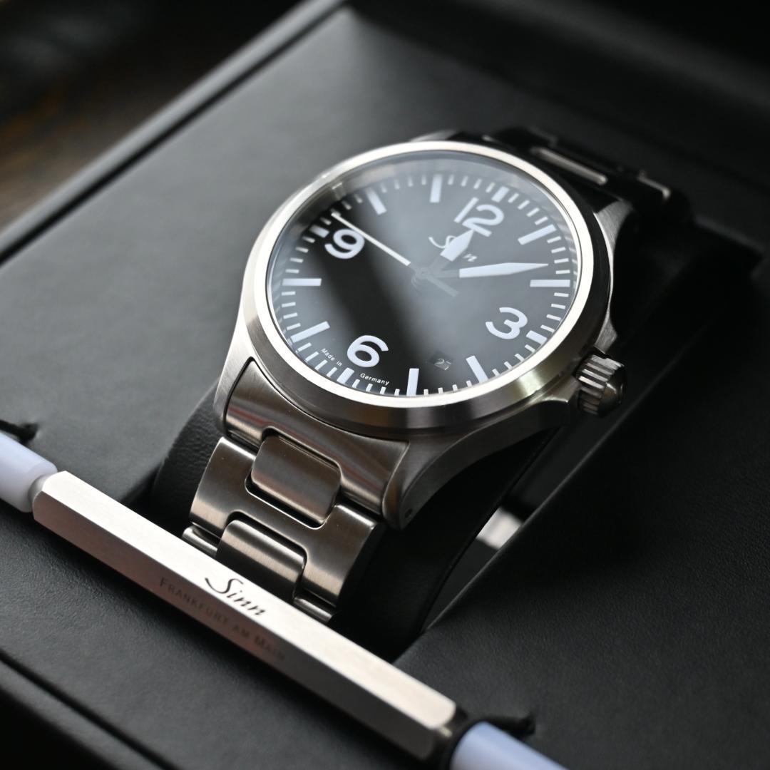 値下げ中！Sinn 556.A. アナログ時計　自動巻き