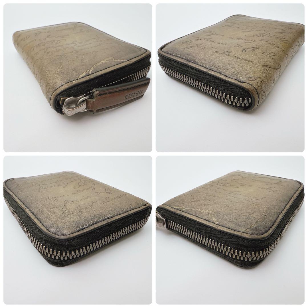 ベルルッティ カリグラフィ ワパ ケース ラウンドジップウォレット 美品