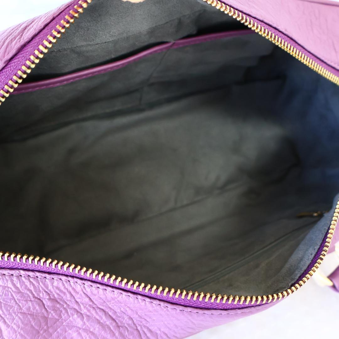 未使用品 YU HAMANO ダックス オーストリッチ レザー ボストンバッグ