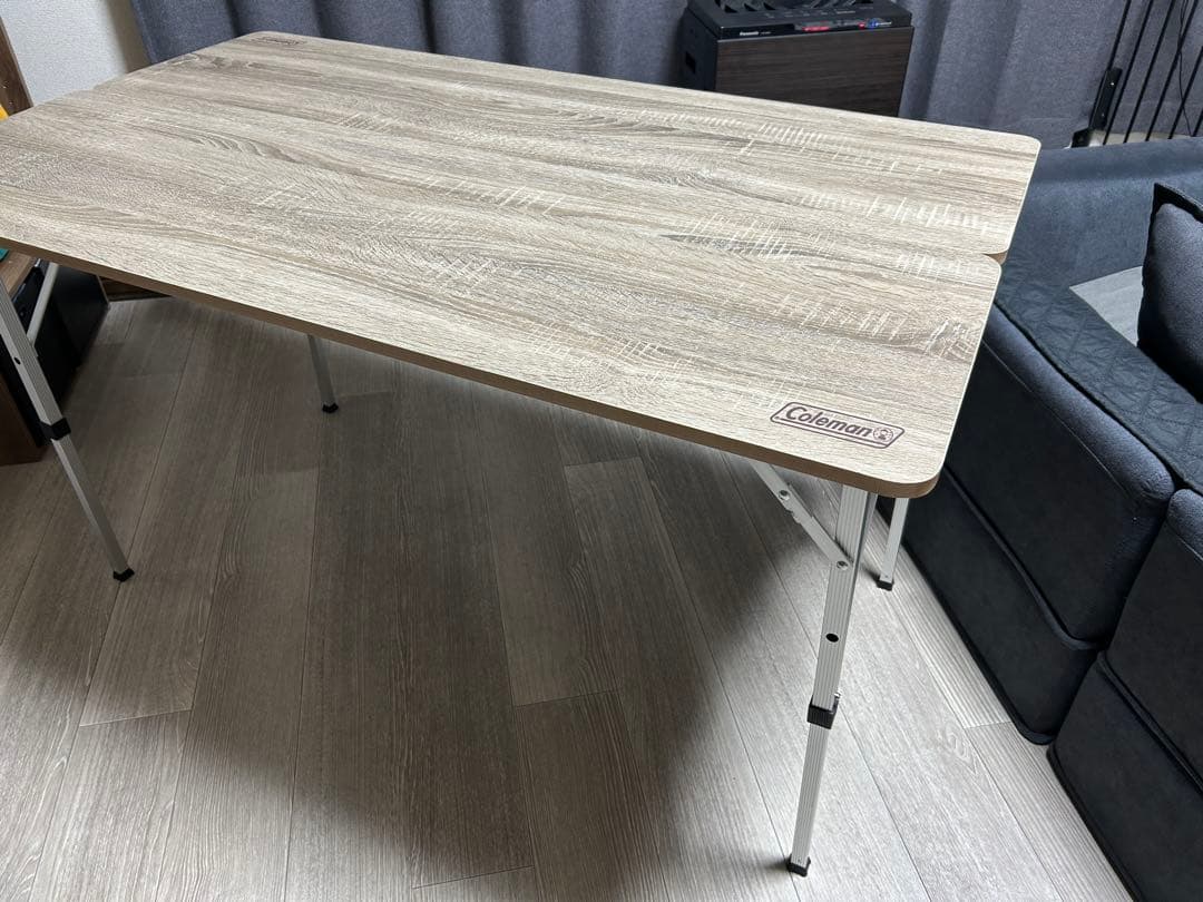 Coleman フォールディングリビングテーブル120 バッグ付