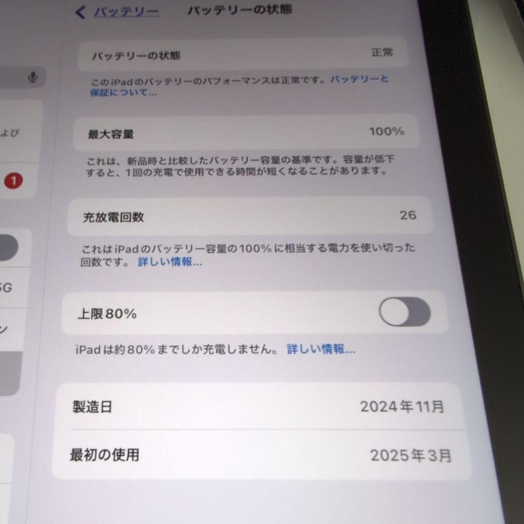 iPad mini (A17 Pro 第7世代) スペースグレー 本体＋おまけ