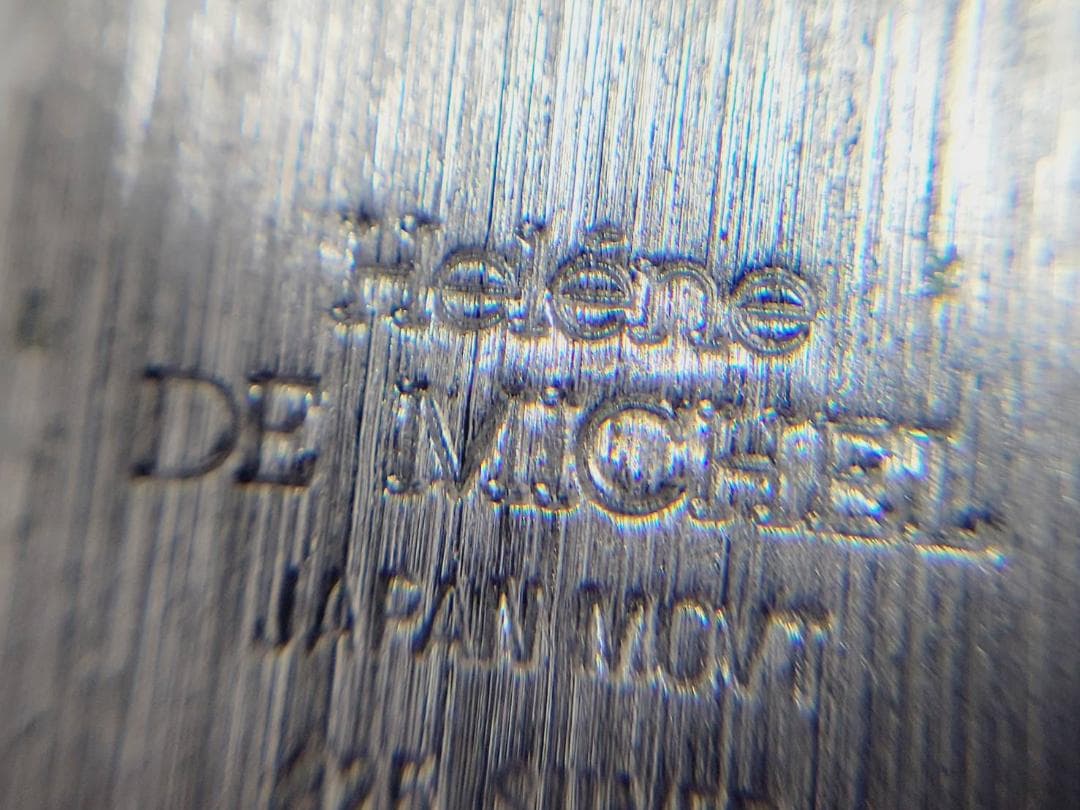 HeleneDEMICHELヘレンミッシェル925SILVERシェル文字盤腕時計