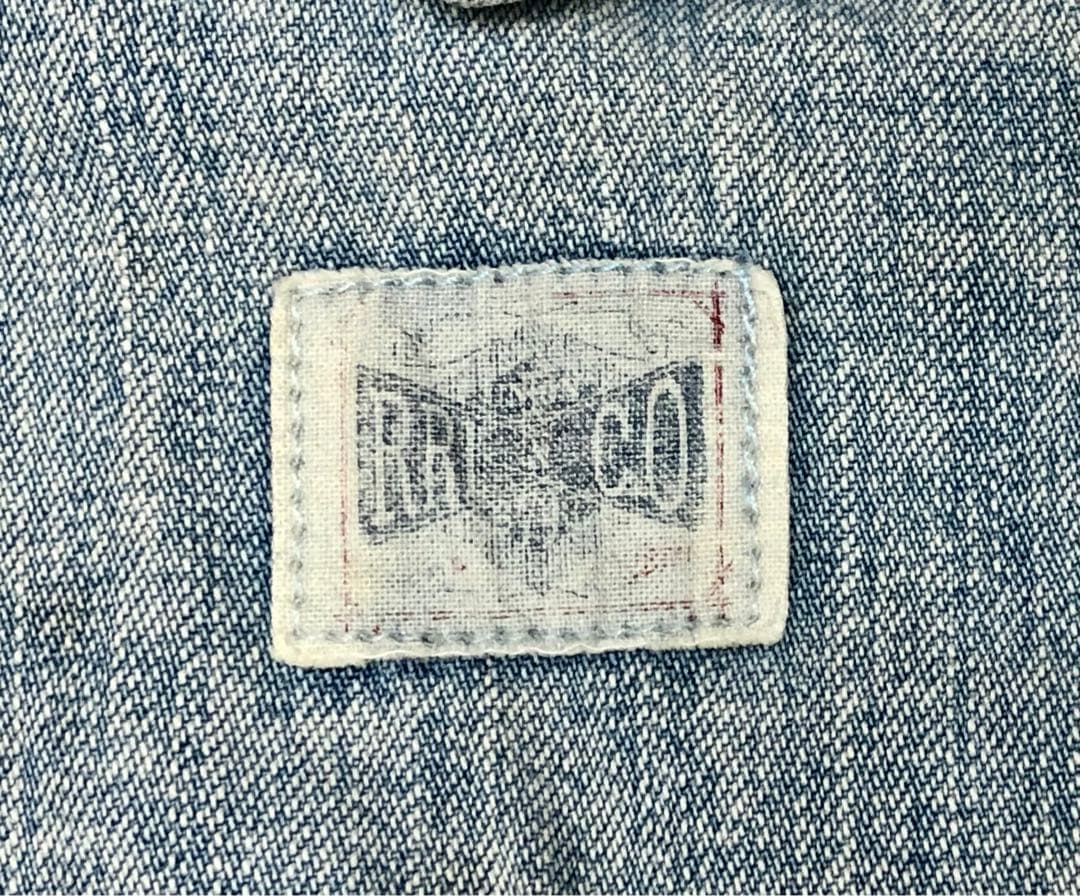 RRL ダブルアールエル オーバーオール リペアダメージ加工 ラルフローレン