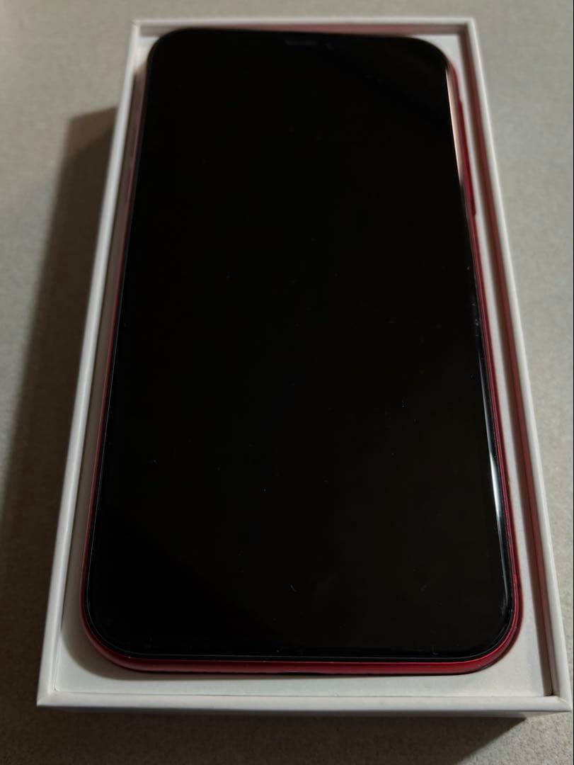 iPhone11 レッド 64GB SIMフリー 本体 箱 付属品あり