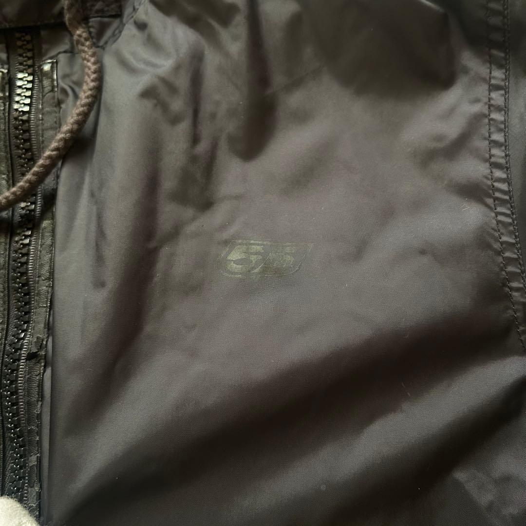 ジャケット・アウター archive grunge diesel nylon jacket black