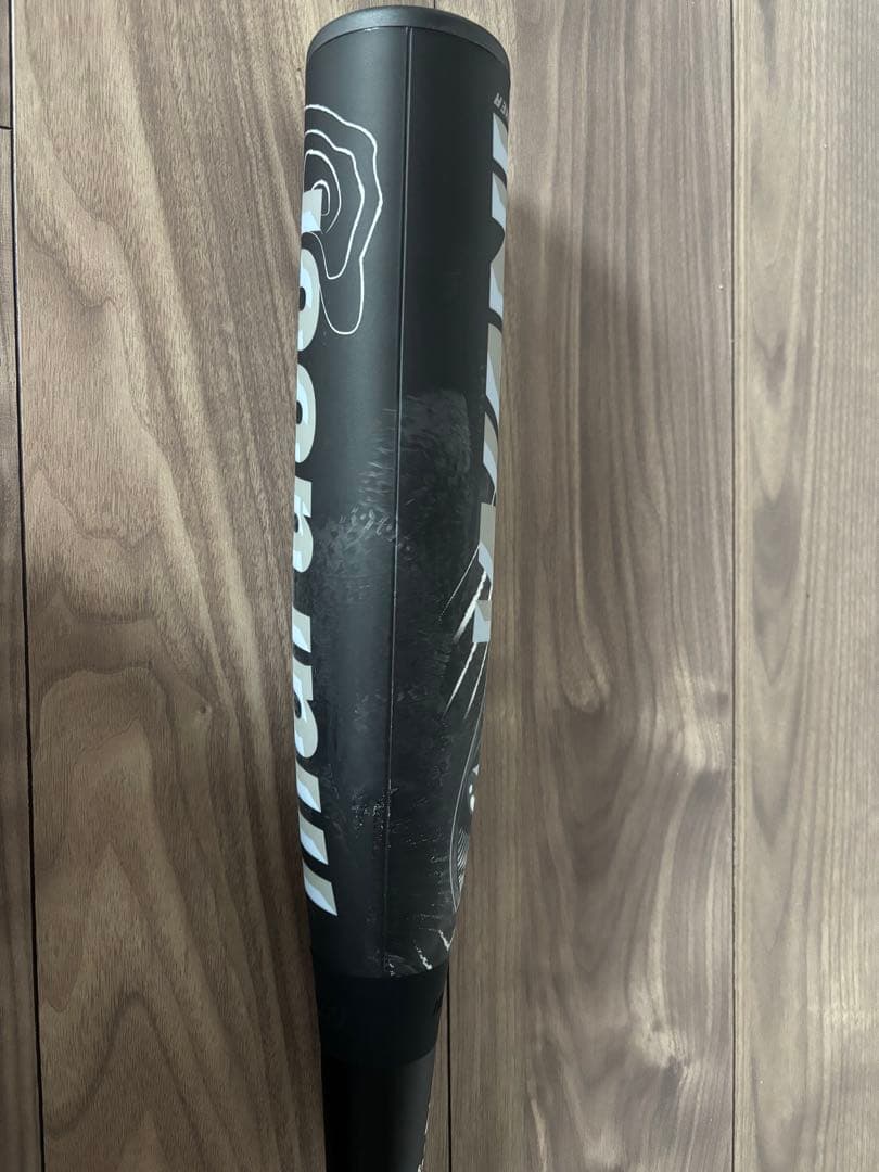 ワニクラッシャースピードブラック「黒ワニ」軟式バット　83cm