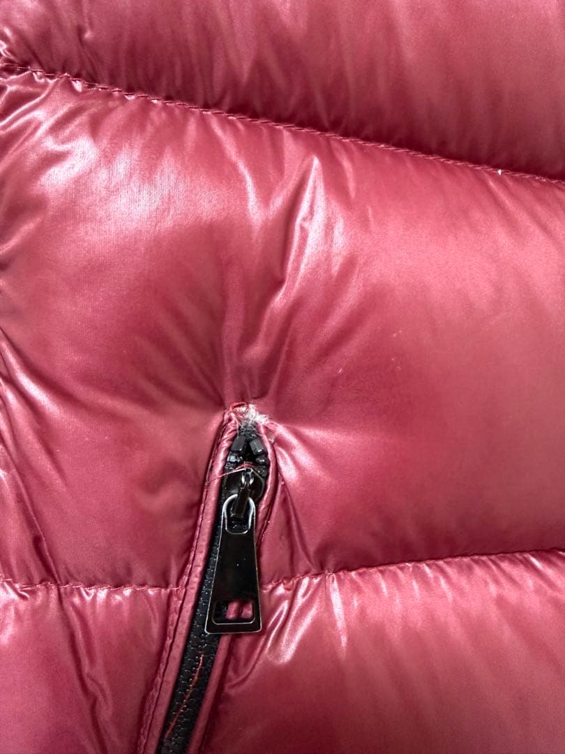 MONCLER ダウンジャケットバーガンディ