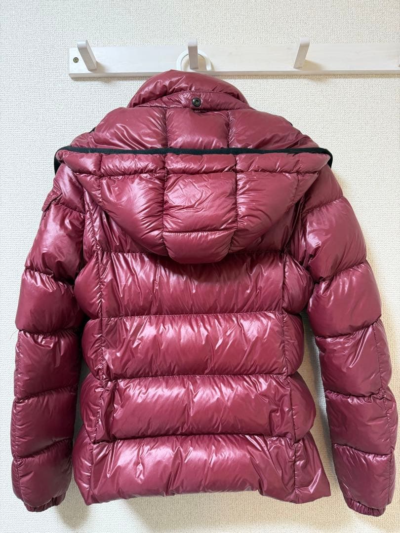 MONCLER ダウンジャケットバーガンディ