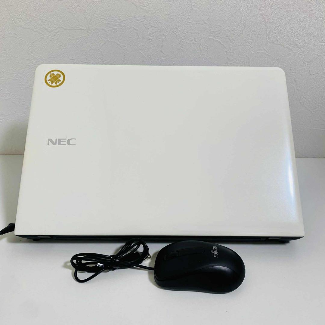 Y974 NECノートパソコンi5高速SSDサクサクWindows11オフィス付