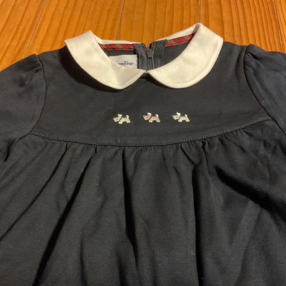 【未使用品】ファミリア　子ども用ワンピース　サイズ表記90