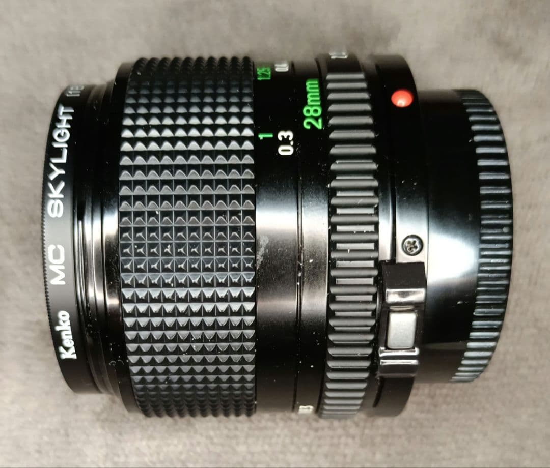 Canon FD 28mm f/2 レンズ