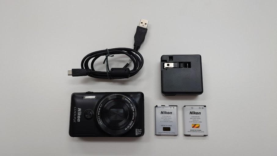 Nikon COOLPIX S6900 黒【純正予備バッテリー付】