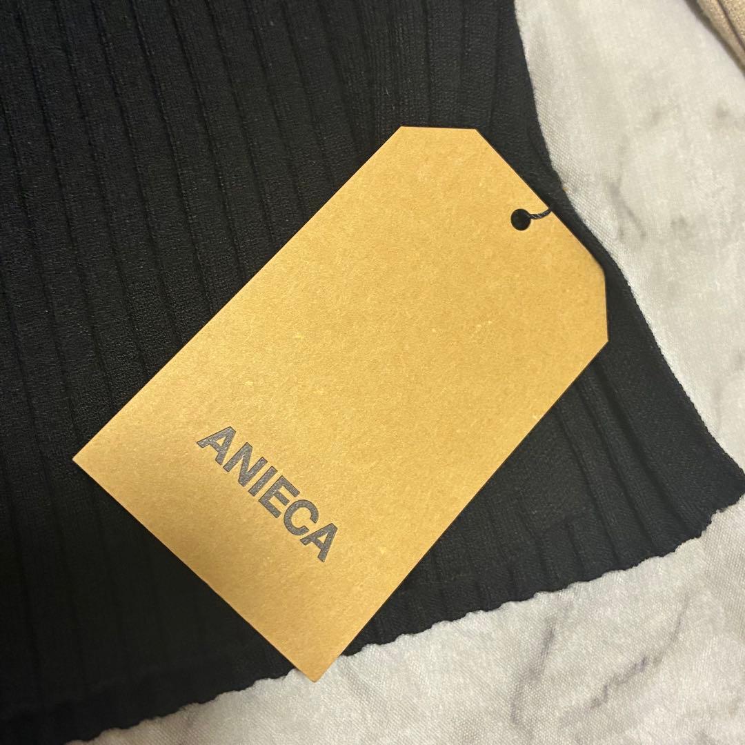 ANIECA 現行 Bicolor Rib Knit/バイカラー リブ ニット