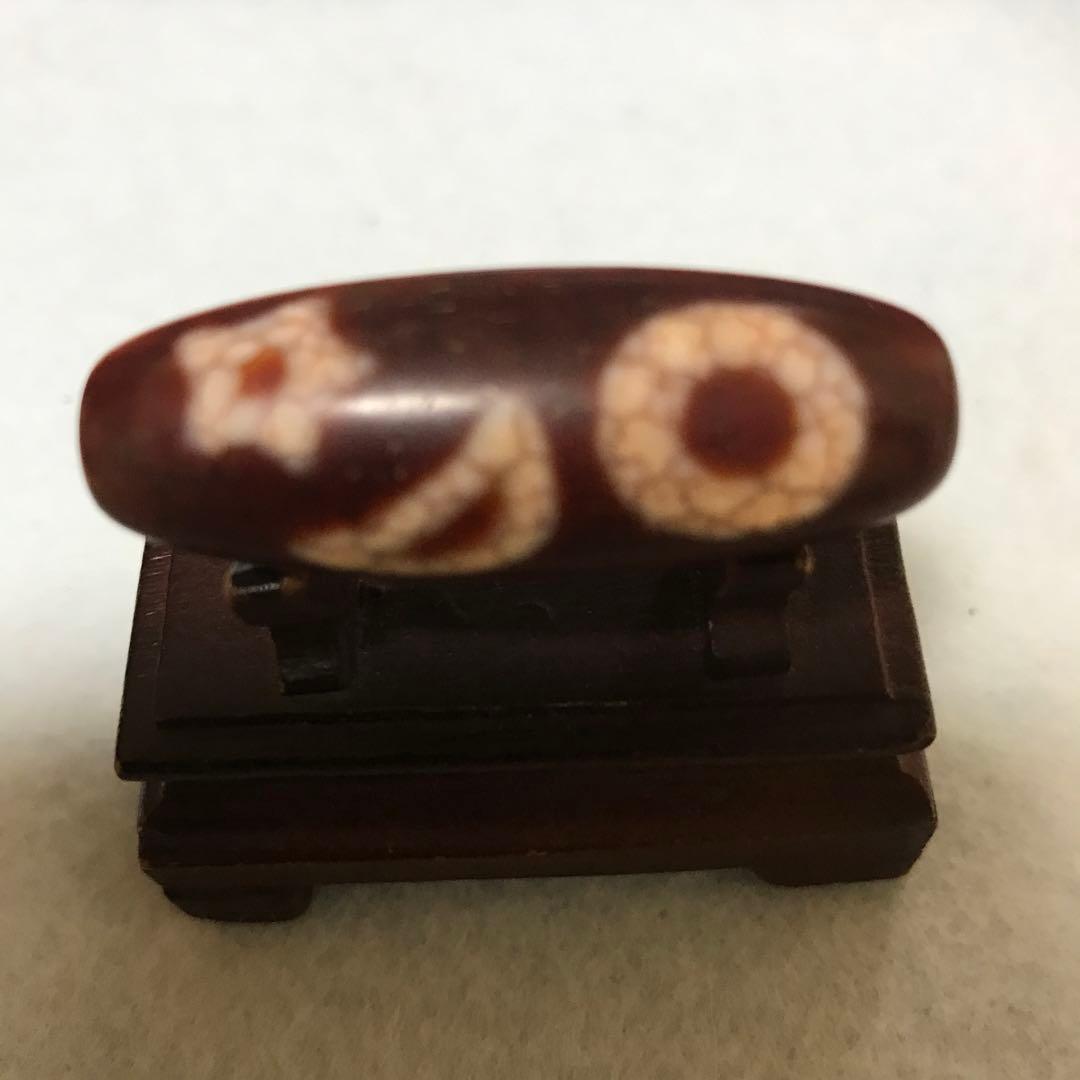 紫*様 超激レア珍品‼︎ 朱砂老礦石　日月星天珠