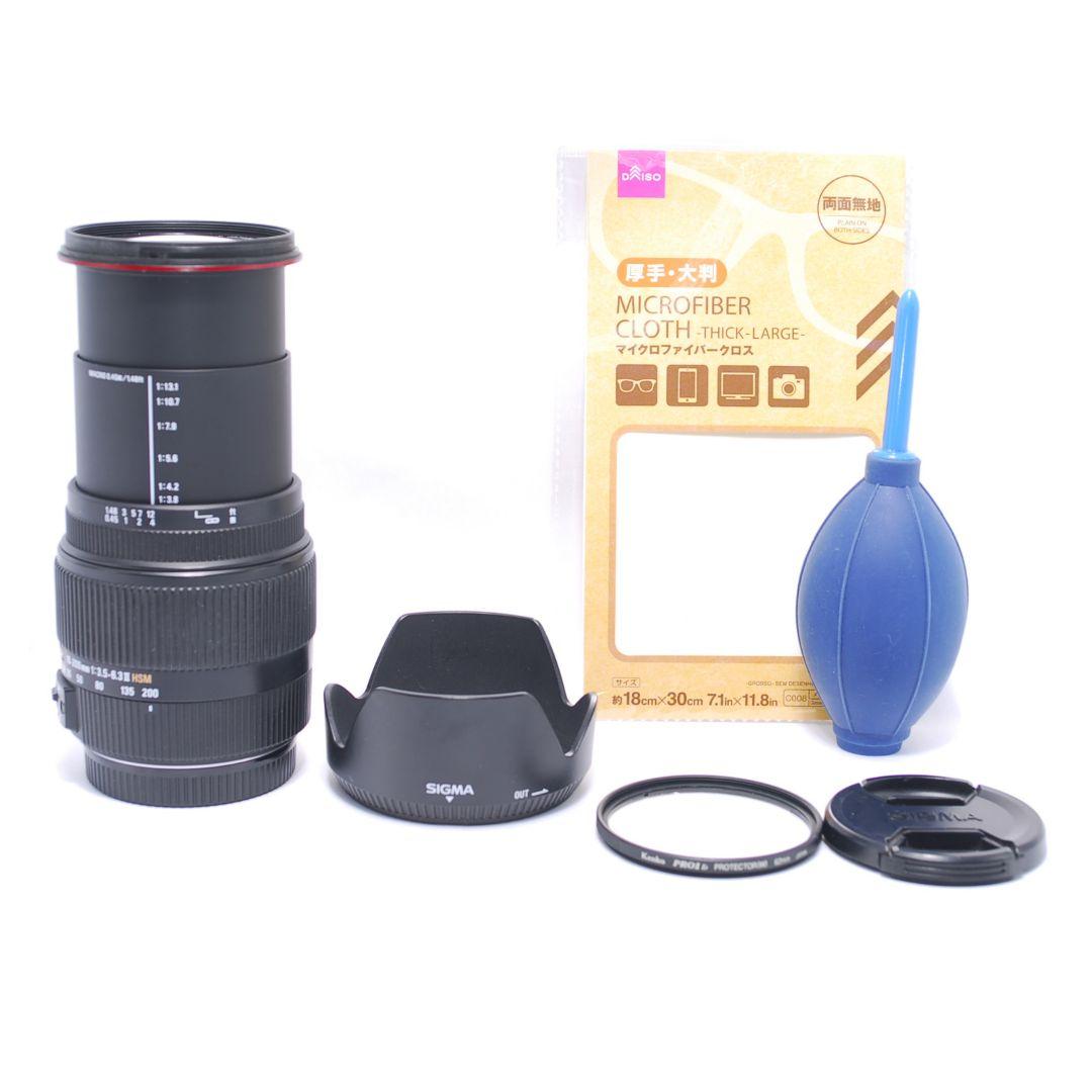 広角&望遠レンズ シグマ SIGMA 18-200mm キャノン Canon