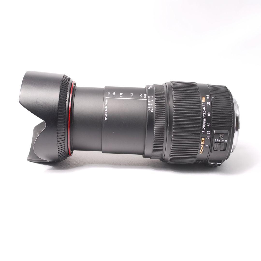 広角&望遠レンズ シグマ SIGMA 18-200mm キャノン Canon