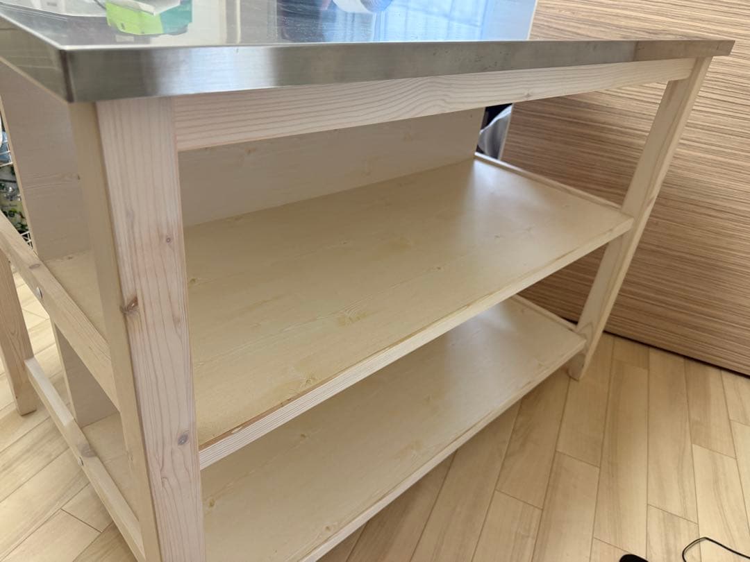 ワークテーブル ニトリ 作業台 シナモ NITORI カウンター