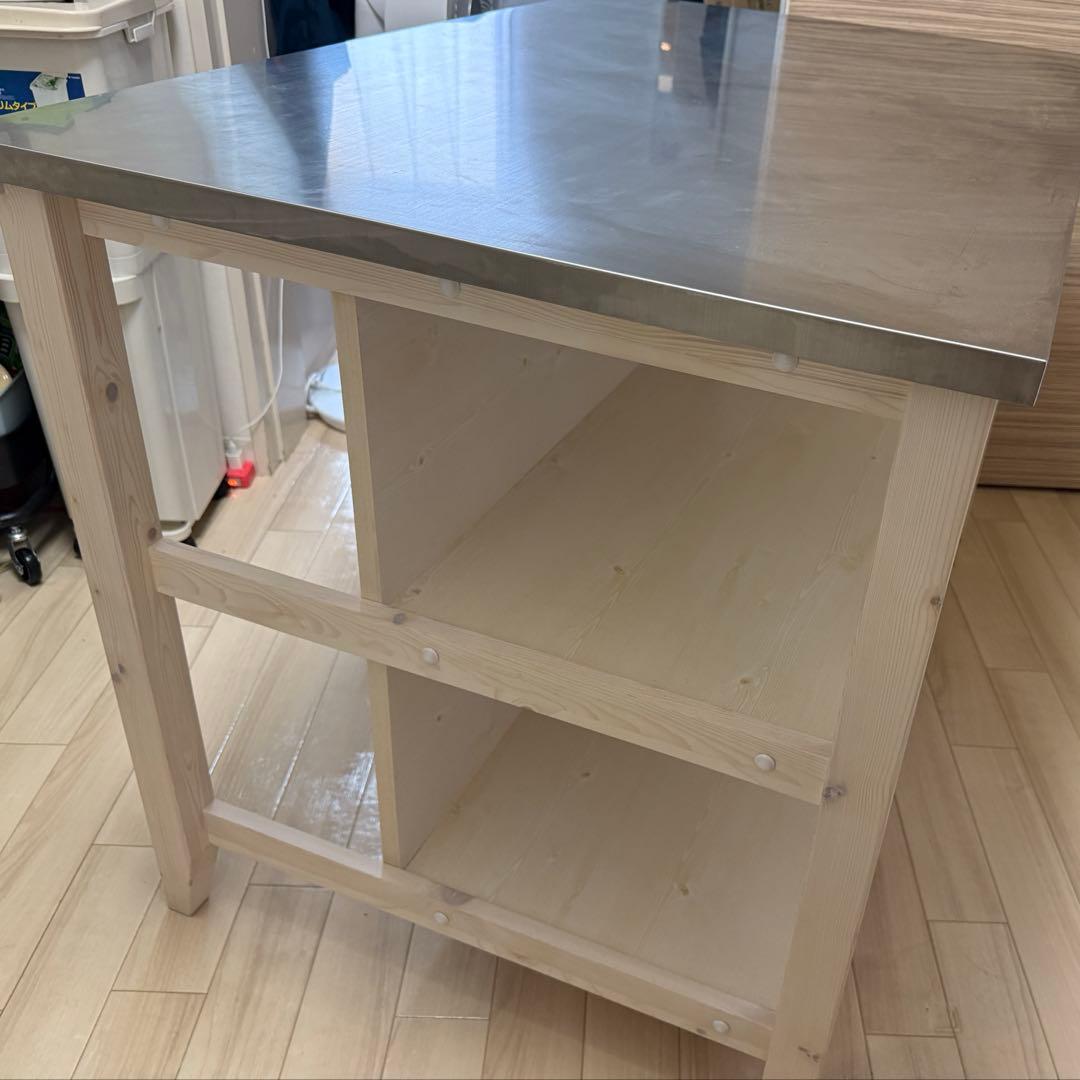 ワークテーブル ニトリ 作業台 シナモ NITORI カウンター