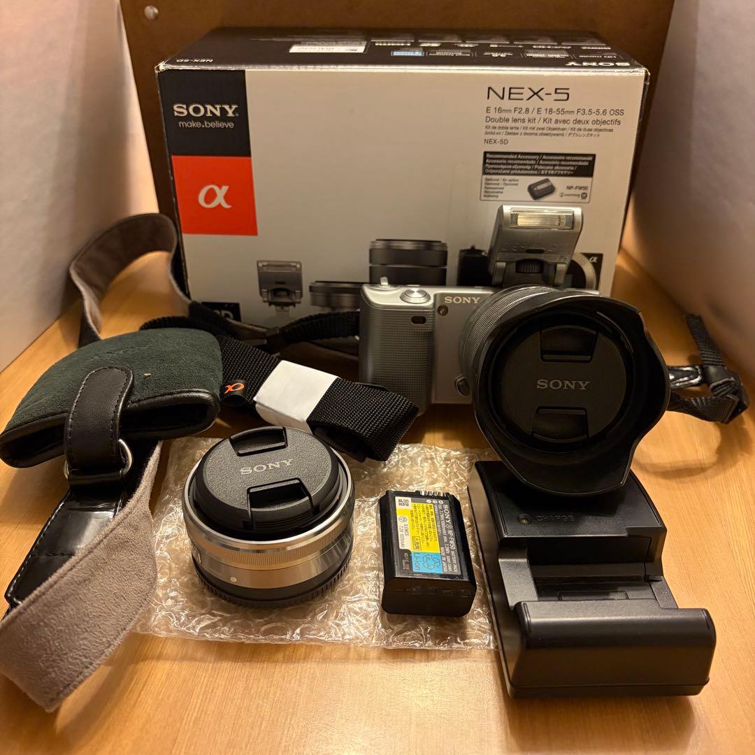 Sony nex-5 ダブルレンズキット
