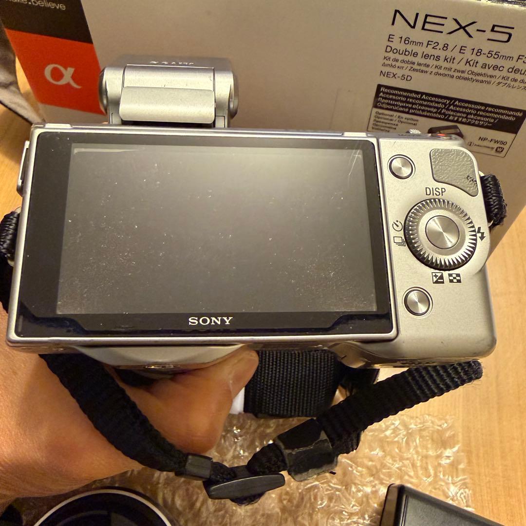 Sony nex-5 ダブルレンズキット