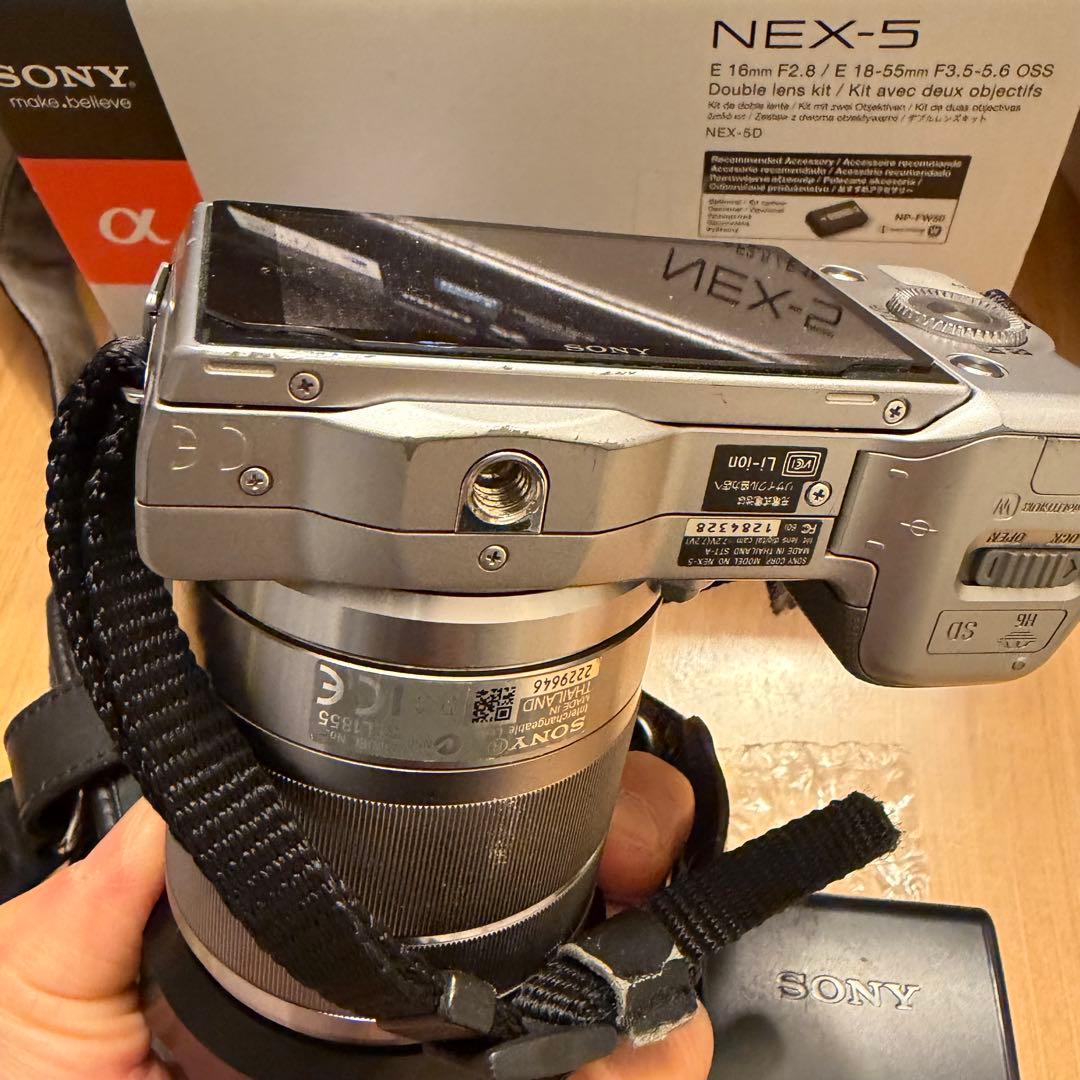 Sony nex-5 ダブルレンズキット