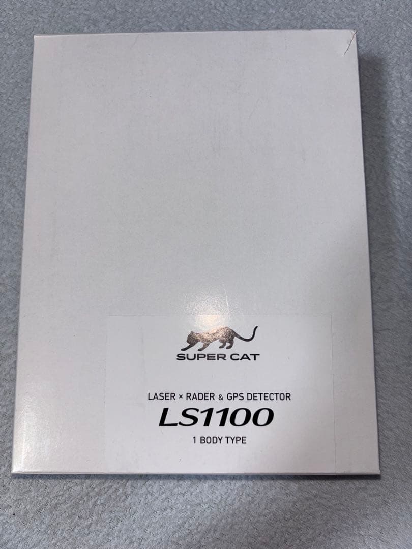 値下げしました。ユピテルSUPER CAT LS1100 レーダー探知機本体