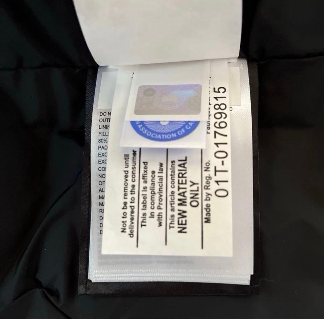 カナダグース マッケンジー ブラック Mサイズ