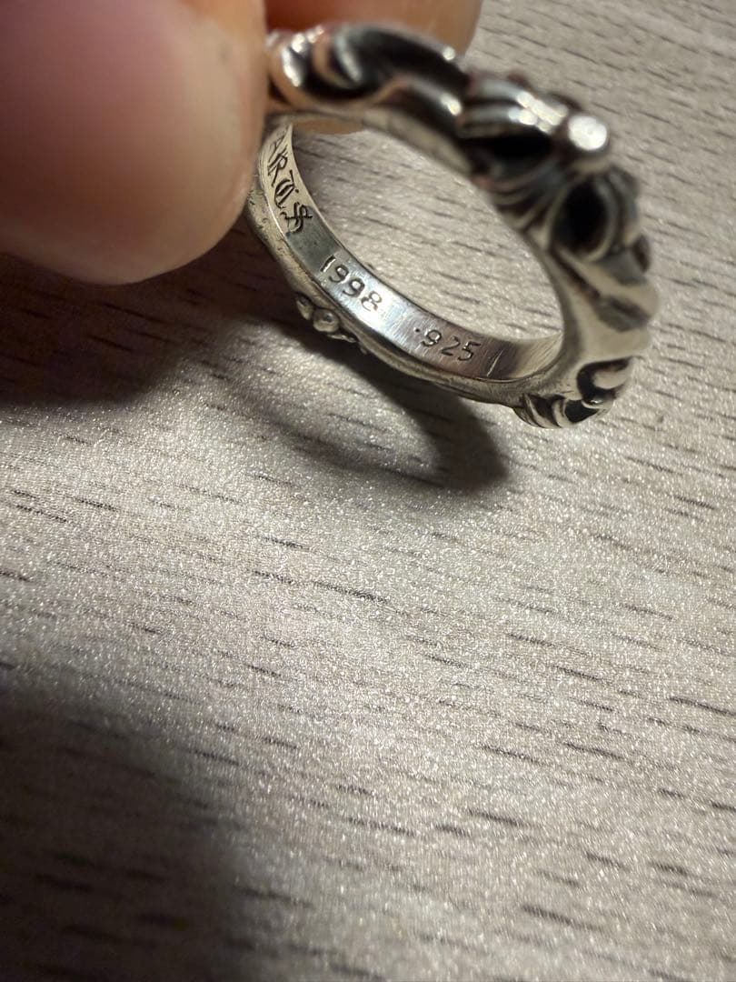 最終値下げ！残す一個！正規品クロムハーツ SBT BAND リング　12号