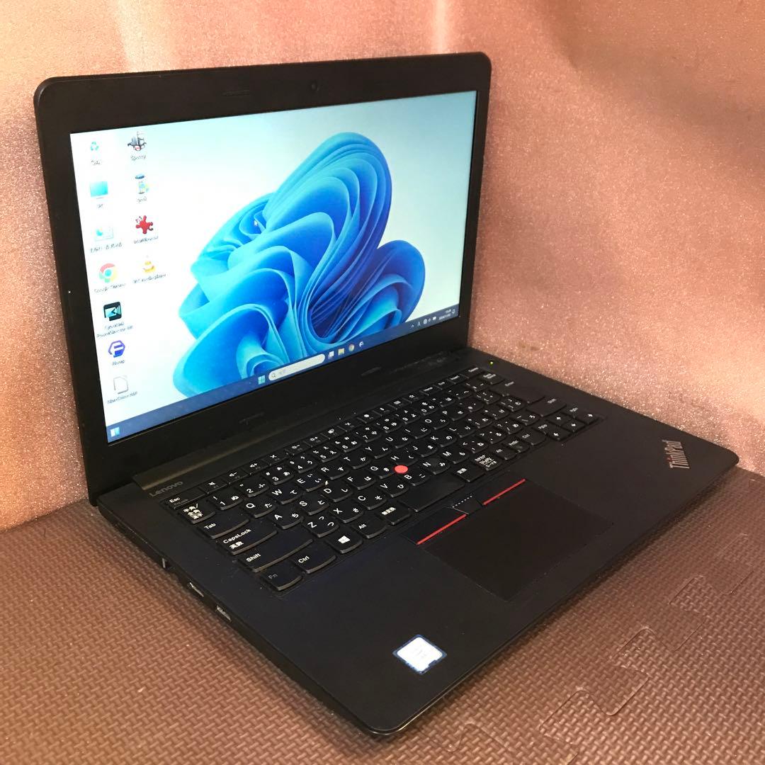 Thinkpad 軽量14インチノート Core i3 8Gメモリ SSD