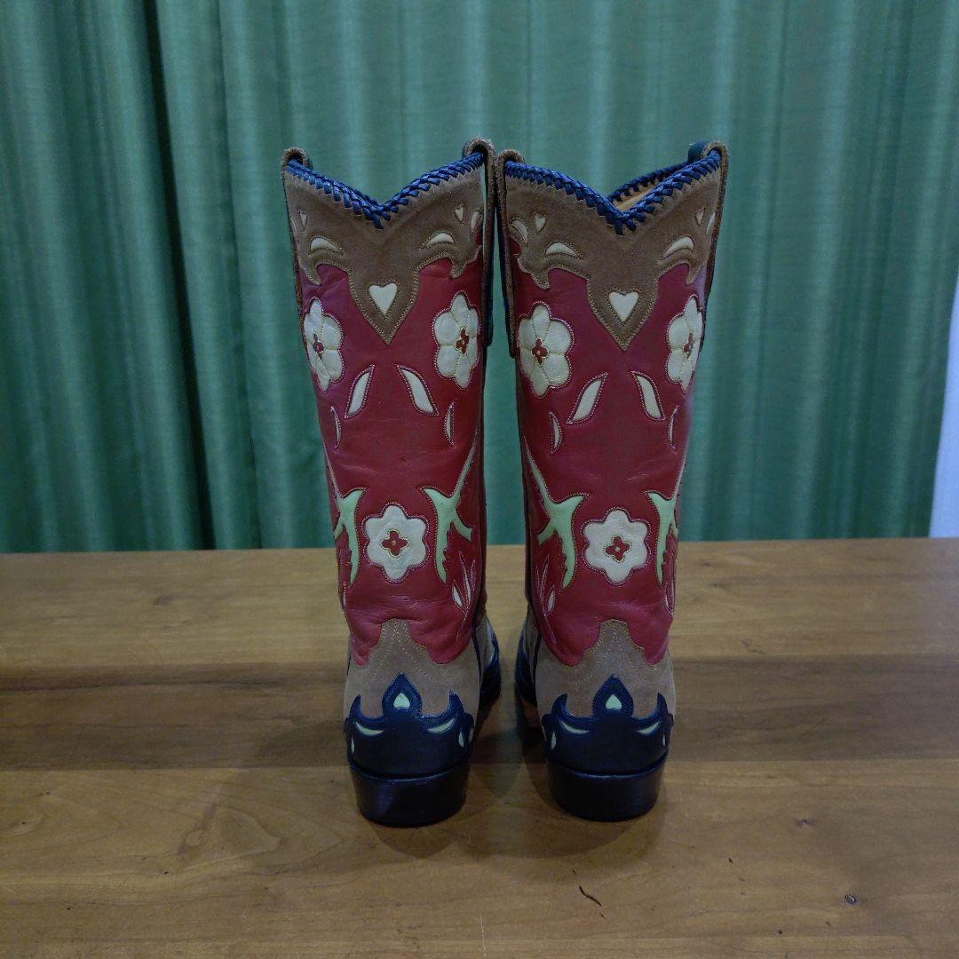 カウボーイスタイル ロングブーツ　MADE IN MEXICO