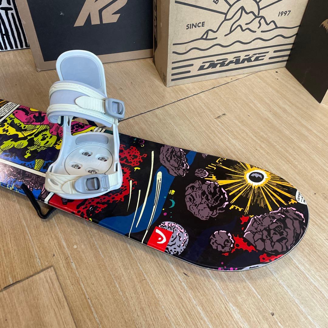 HEAD　ヘッド　ROWDY　JR　キッズスノーボードセット　バイン付3点セット