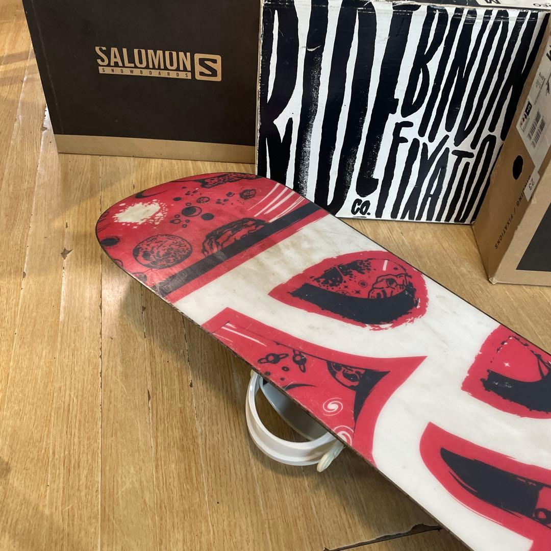 HEAD　ヘッド　ROWDY　JR　キッズスノーボードセット　バイン付3点セット