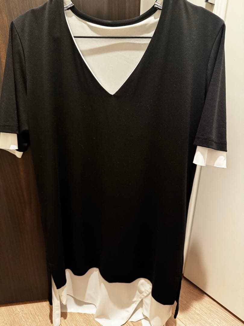 SlitHemLayeredT-Shirt / スリットレイヤードTシャツ