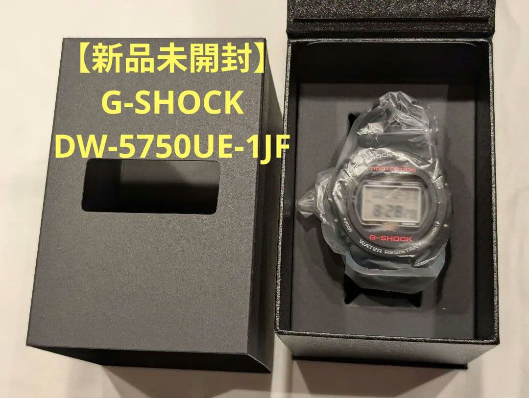 ​【新品未使用】G-SHOCK DW-5750UE-1JF カシオ（国内正規品）