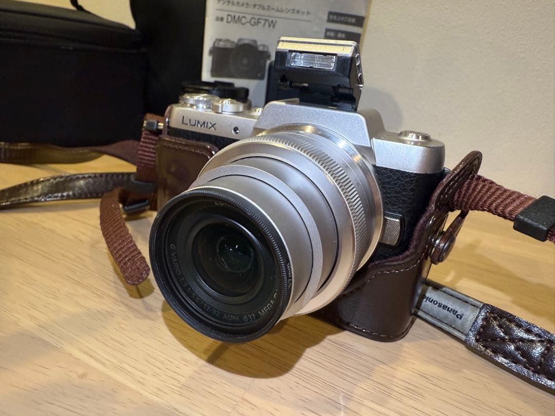 LUMIX dmc-gf7w Panasonic ミラーレス 写真Wi-Fi送信