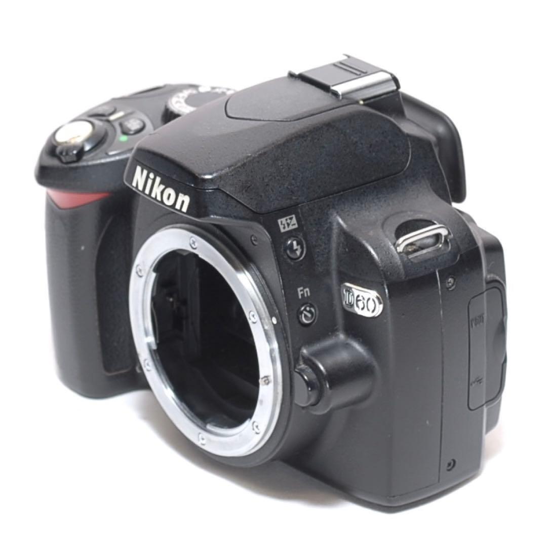 ✨初心者様向け✨Nikon D60✨ シングルレンズ✨ 簡単操作✨少シャッター数