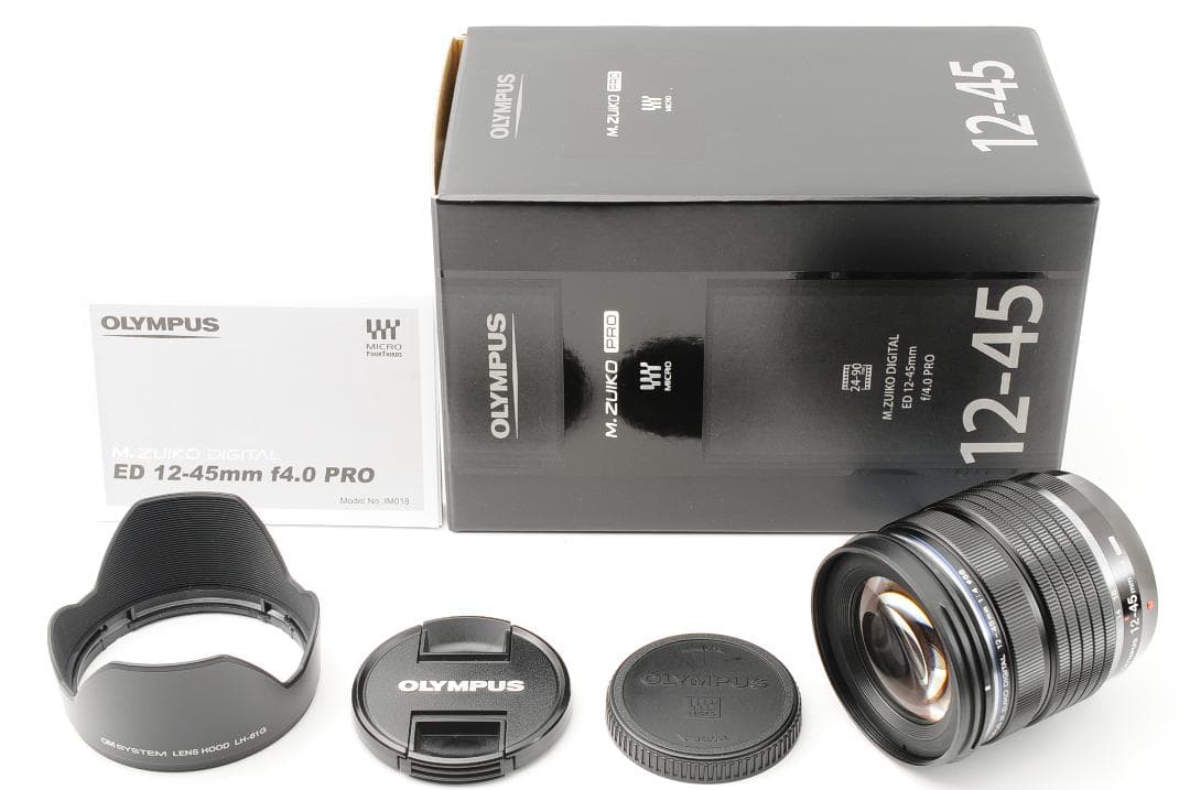 【ほぼ新品】オリンパス M.ZUIKO DIGITAL ED 12-45mm
