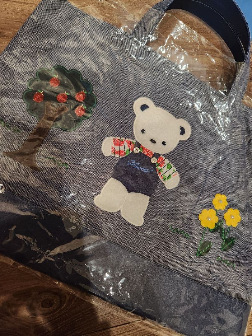 Familiar　ファミリア　ミュベール　デニムバッグ　未使用品