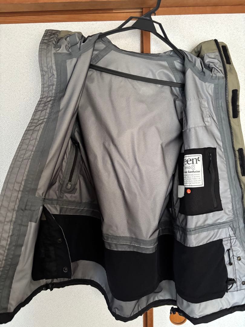 greenclothing peace jacket sand Lサイズ