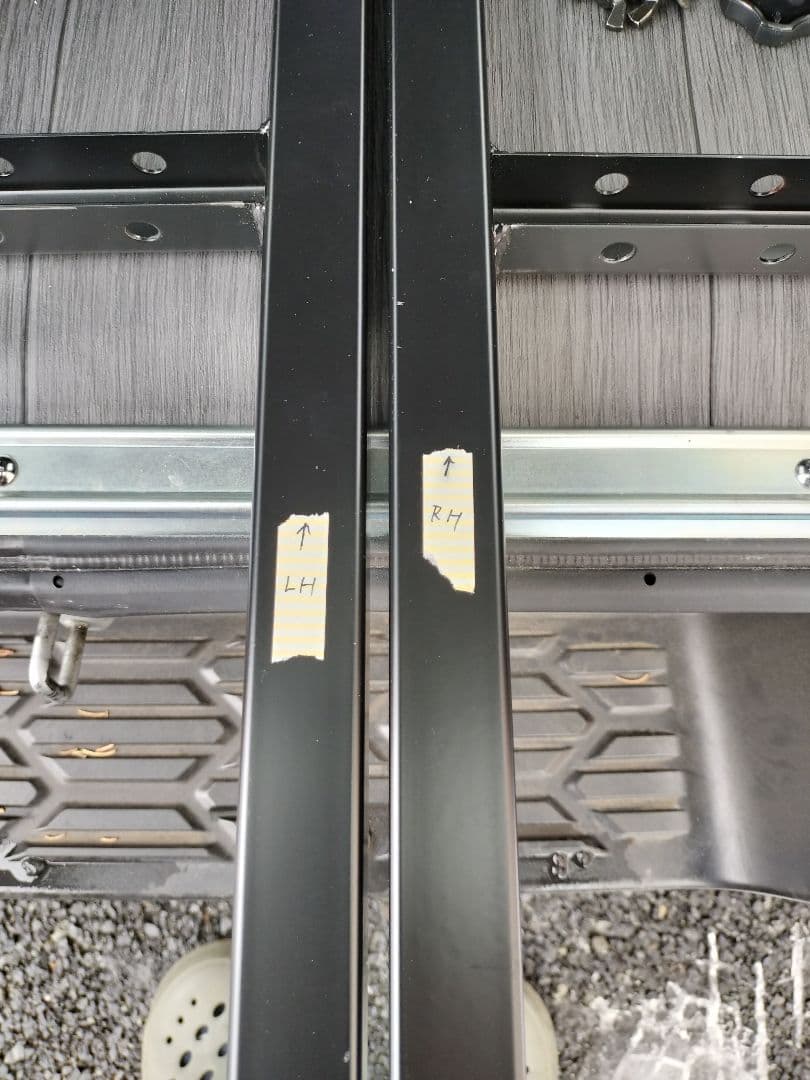 WINGS NV350 キャラバン ベッドキット　電スラドア・リヤヒーター搭載車