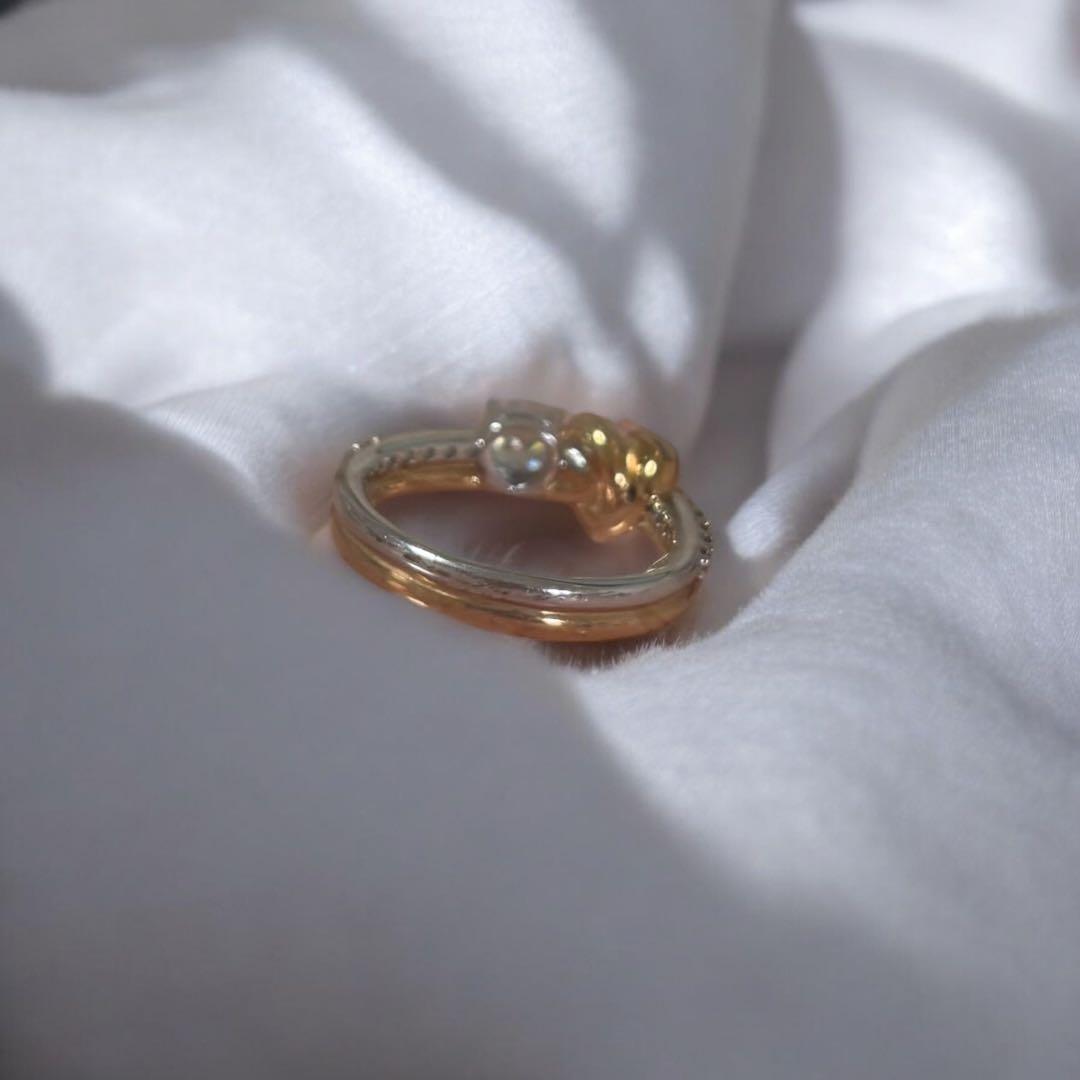 スワロフスキー SWAROVSKI リング 指輪 11号 ハート