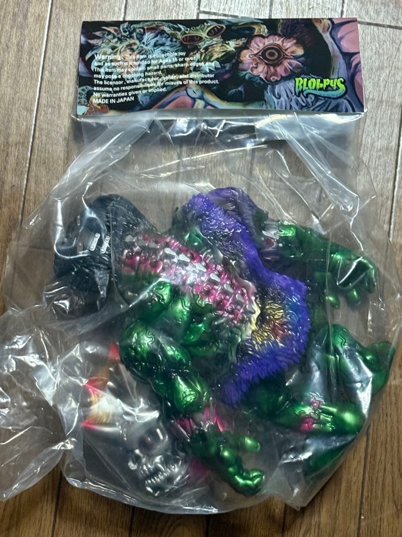 貴重 PLANET X BIG DADDY FRANK BLObPUS ソフビ