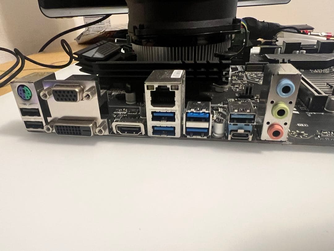 【KK】MSI Z370 PC PRO+cpu+cpuファン+メモリー