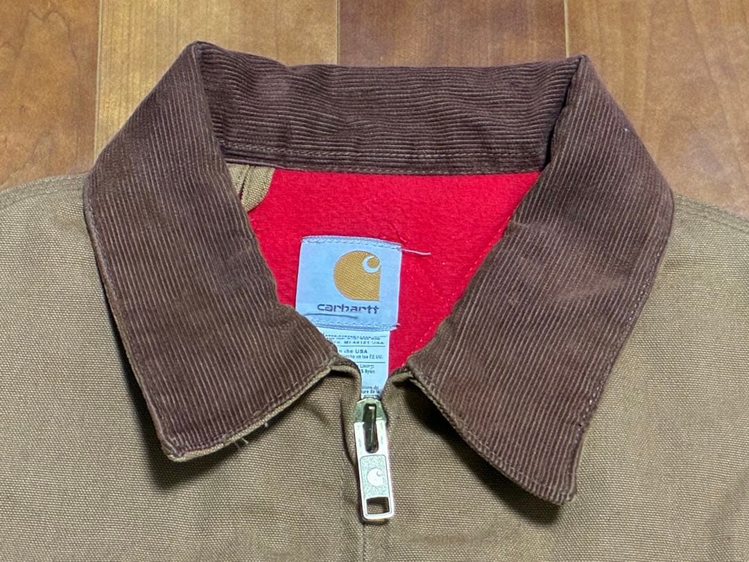 Carharttサンタフェジャケット USA製 L Tall 稀少なフード付き