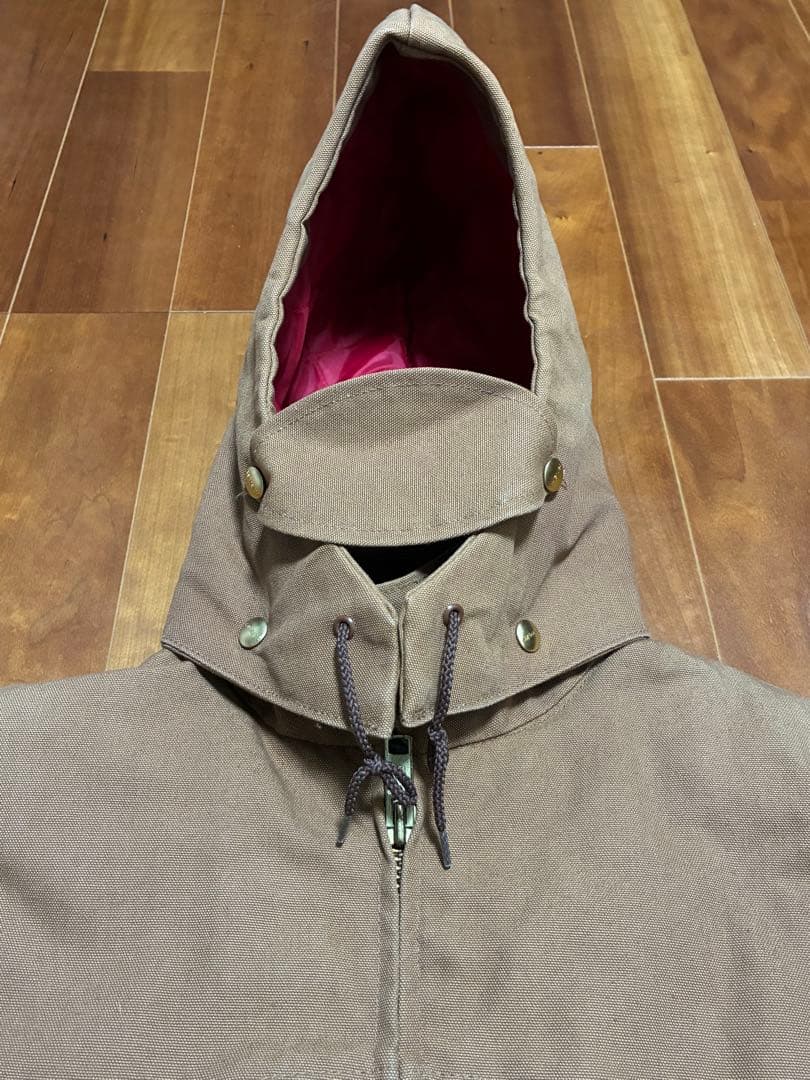 Carharttサンタフェジャケット USA製 L Tall 稀少なフード付き