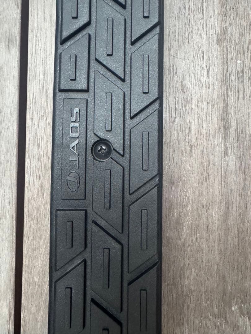 JAOS マッドガードⅢ 前後セットブラック デリカ JAOS サイドステップ