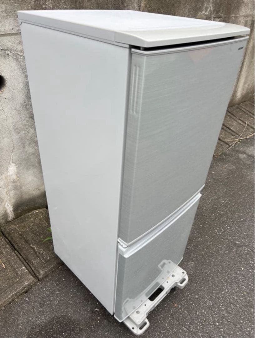 2018年式 137L 2ドア冷蔵庫 シャープ SJ-D14D-S